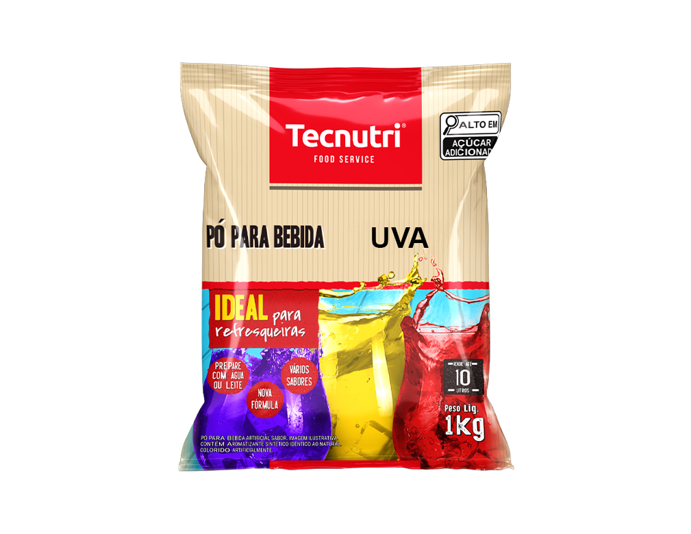 REFRESCO UVA TECNUTRI 1 KG (CX 10 PCT)